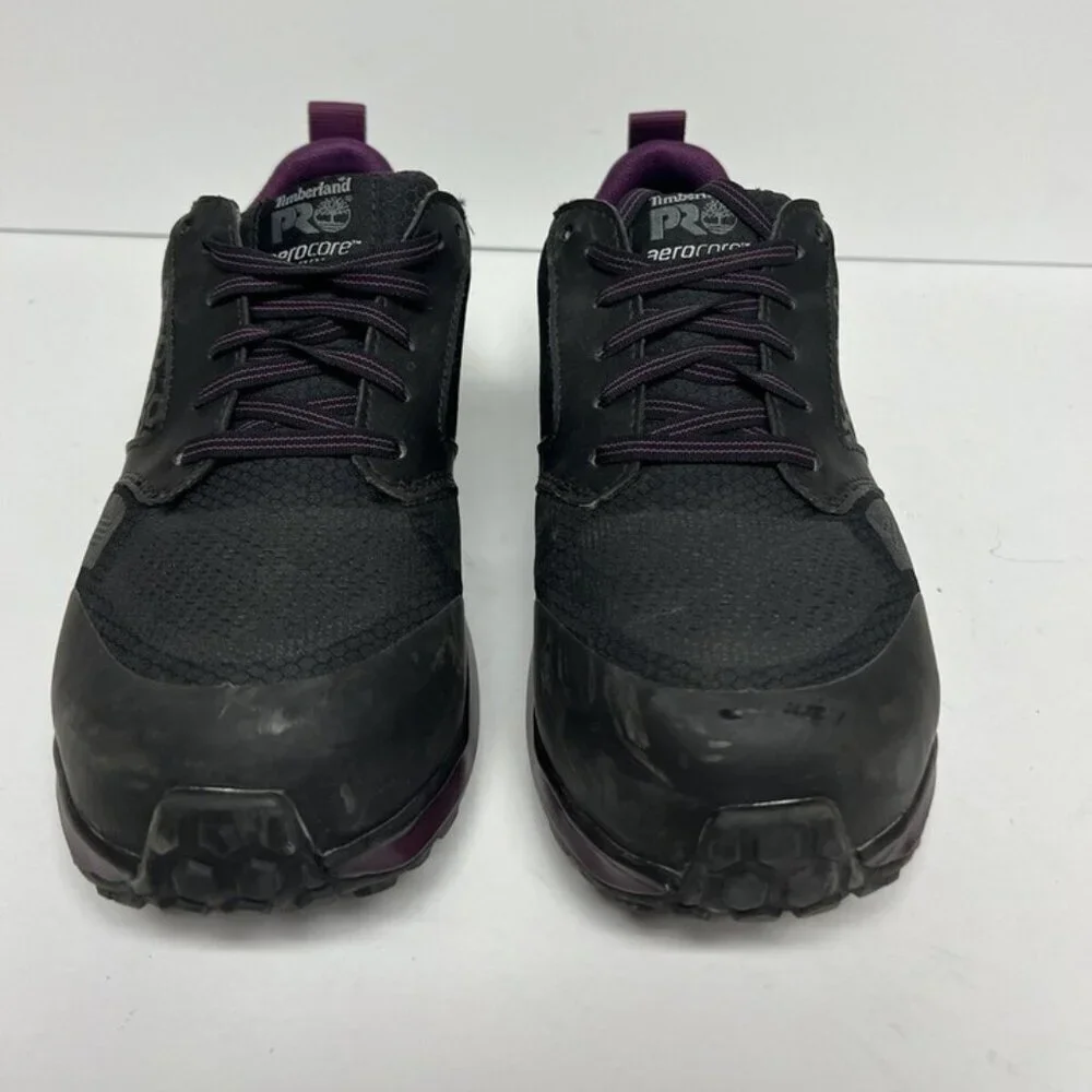 Timberland Pro Womens Reaxion Comp Toe Sneaker Black Size 8.5 M